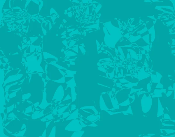 Arrière Plan Aqua Grunge Turquoise Illustration Vectorielle — Image vectorielle