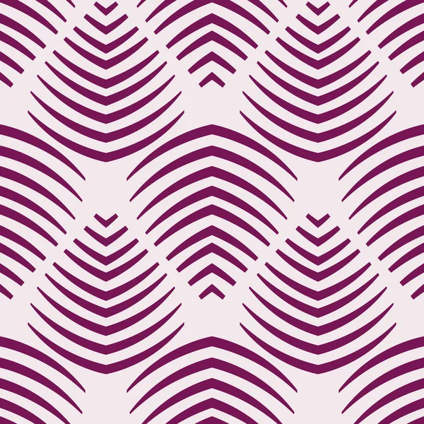 Abstract Shapes Purple Seamless Pattern Vector Illustration — Stock Vector