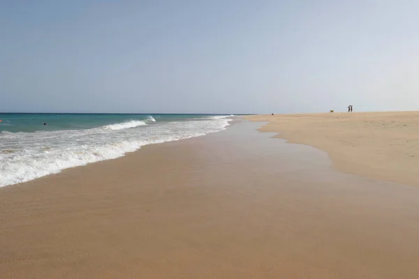 西班牙加那利Fuerteventura岛的Jandia Playa海滩 — 图库照片#