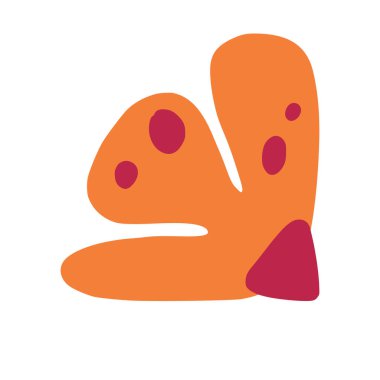 Pink Color Abstract Shapes for social media design, posters, t-shirts, web banner design. Vector illustration