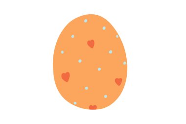 Düz Yapraklı ve Çiçekli Şirin Paskalya Yumurtaları Koleksiyonu