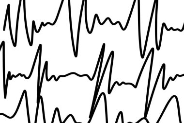 El yapımı çizgi dokuları. Karalamalar, yatay ve dalgalı vuruşlar. Yumurtadan çıkmanın farklı türleri