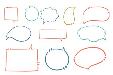 Metin kutusu boş konuşma baloncukları