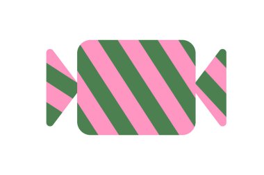 Noel minimalist geometrik element şekeri