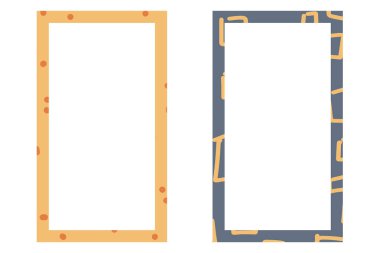 Sosyal ağlar için modaya uygun şablon