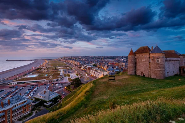 stock image The Castle of Dieppe in the Normandy France