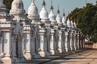 Pagoda and Stupa of Mandalay in Myanmar