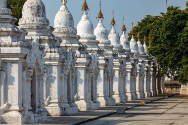 Pagoda and Stupa of Mandalay in Myanmar