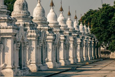 Pagoda and Stupa of Mandalay in Myanmar