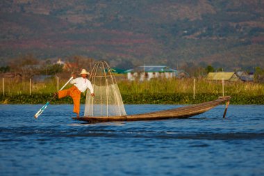 The fishermen of the Lake Inle in Myanmar