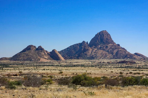 纳米比亚的Spitzkoppe山 — 图库照片