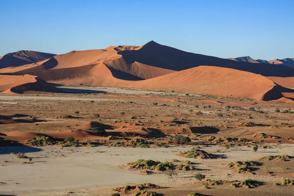 Dunes Sable Des Sossusvlei Namibie — Photo
