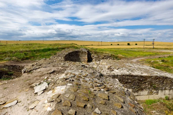 Les Ruines Halmyris Empire Romain Tulcea Roumanie — Photo