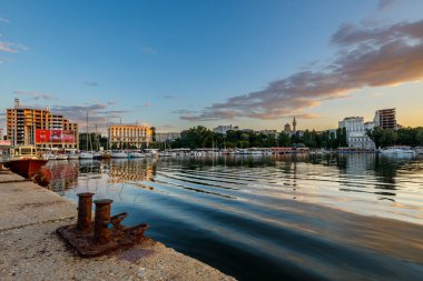 Romanya 'nın Karadeniz kıyısındaki Köstence Limanı, 24 Haziran 2022