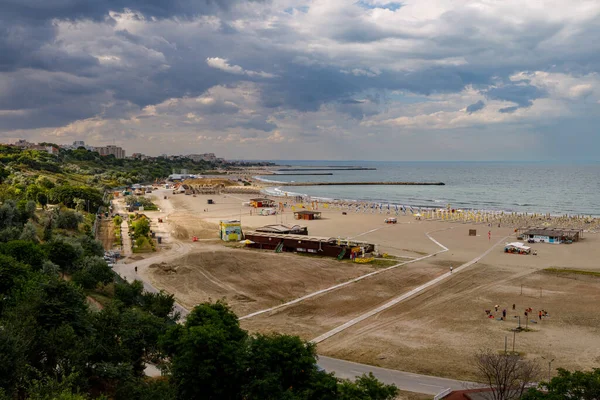 Playa Constanta Mar Negro Rumania —  Fotos de Stock