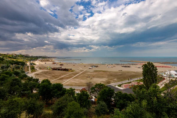 Romanya Karadeniz Deki Köstence Plajı — Stok fotoğraf