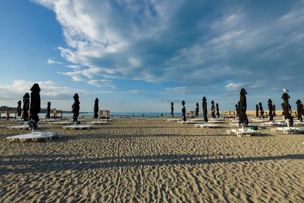 Der Strand Von Constanta Schwarzen Meer Rumänien Juni 2022 — Stockfoto