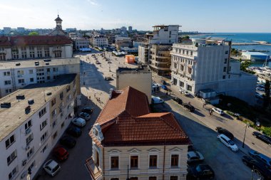 The City of Constanta at the Black Sea in Romania, June 24, 2023 clipart