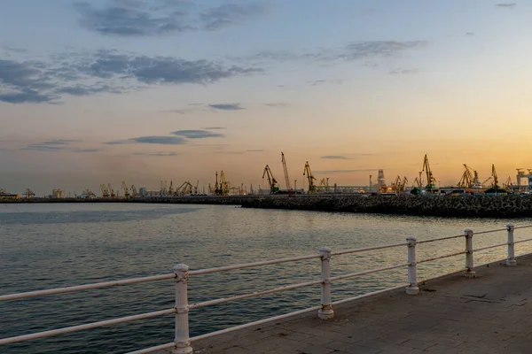 Der Hafen Constanta Schwarzen Meer Rumänien — Stockfoto