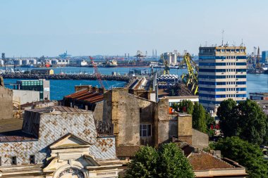 Romanya 'nın Karadeniz kıyısındaki Köstence Limanı, 24 Haziran 2023
