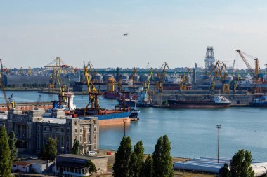 Romanya 'nın Karadeniz kıyısındaki Köstence Limanı, 24 Haziran 2023