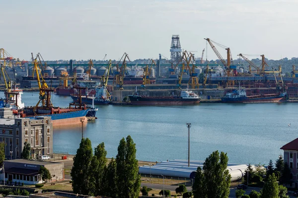 Port Konstancy Nad Morzem Czarnym Rumunii Czerwca 2023 — Zdjęcie stockowe