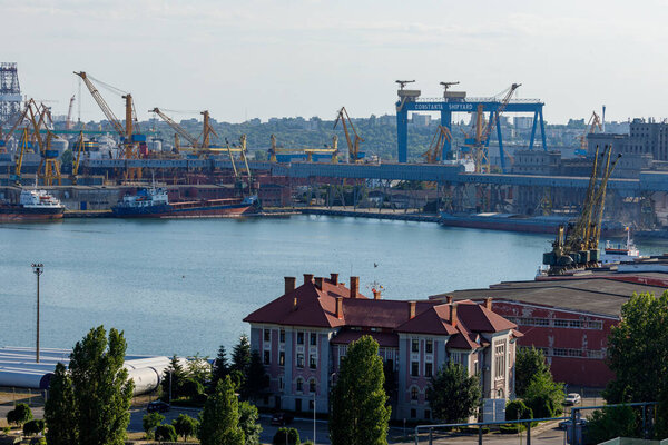 Гавань Констанца на Черном море в Румынии, 24 июня 2023 г.