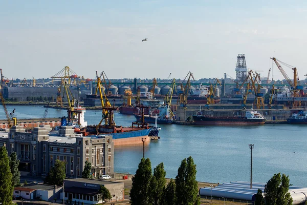 Der Hafen Von Constanta Schwarzen Meer Rumänien Juni 2023 — Stockfoto