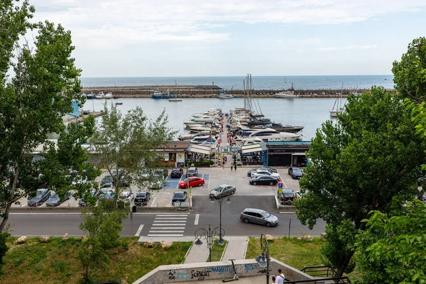 Port Constanta Mer Noire Roumanie Juin 2023 — Photo