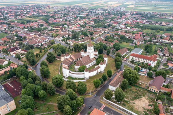 ルーマニアのブラゾフにある要塞化されたHonigberg教会 — ストック写真