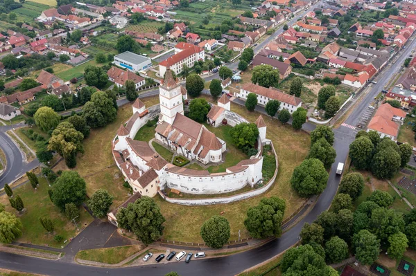 Укріплена Церква Гонігберга Брашові Румунія — стокове фото