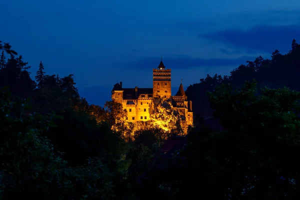 Замок Бран Дракулы Румынии — стоковое фото
