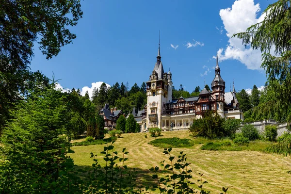 stock image The Royal Peles Castle in Romania