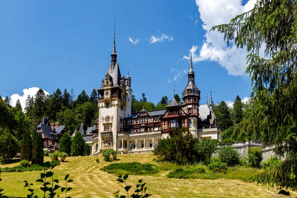 Castello Reale Peles Romania — Foto Stock