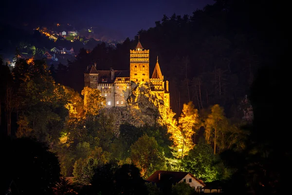 Castillo Bran Drácula Rumania — Foto de Stock