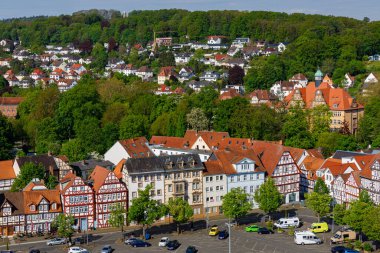 Hesse 'deki Bad Hersfeld şehri.
