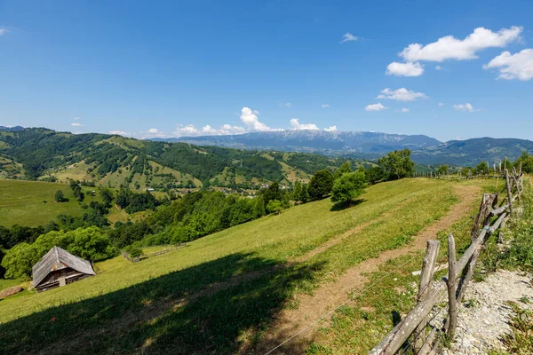 Karpacki Krajobraz Bran Rumunii — Zdjęcie stockowe