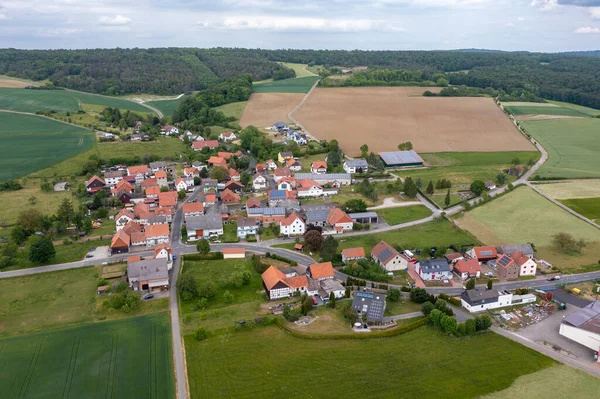 Kuzey Hesse Deki Rittmannshausen Köyü — Stok fotoğraf