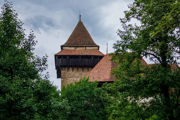 Chiesa Fortificata Viscri Romania — Foto Stock