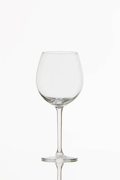 stock image A wine Glass on white background