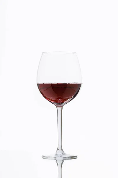 Ett Glas Rött Vin — Stockfoto