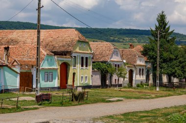 Romanya 'daki Viscri Köyü