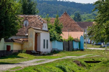 Romanya 'daki Viscri Köyü