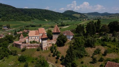 Romanya 'daki güçlendirilmiş Alma Vii Kilisesi