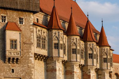 Romanya 'daki Hunedoara Corvin Şatosu