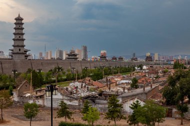 Çin 'deki Xian Şehir Duvarı