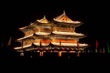  Datong Çin şehir duvar