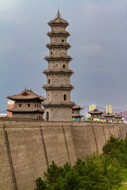 Datong Çin şehir duvar