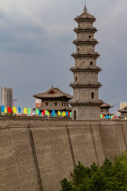 Datong Çin şehir duvar