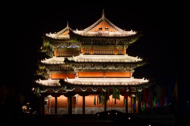 Datong Çin şehir duvar